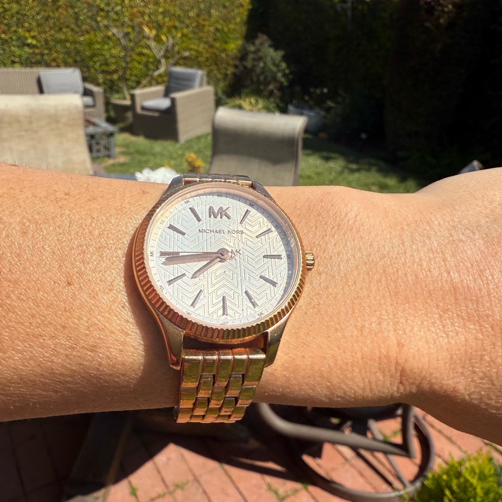 Michael Michael Kors Gold Watch